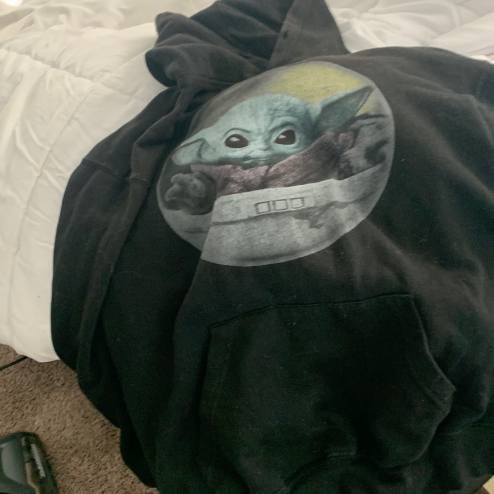 Star Wars baby Yoda hoodie